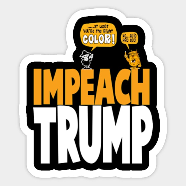 Impeach Trump Sticker by brendanjohnson